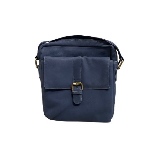 NICHOLAS- Borsa a Tracolla Unisex in Vera Pelle