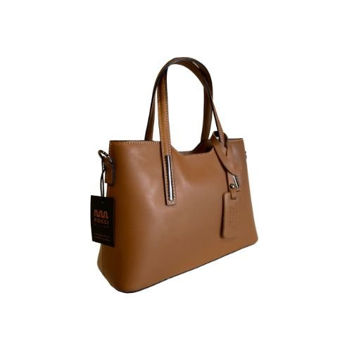 MARIKA- Borsa a Mano in Cuoio Toscano