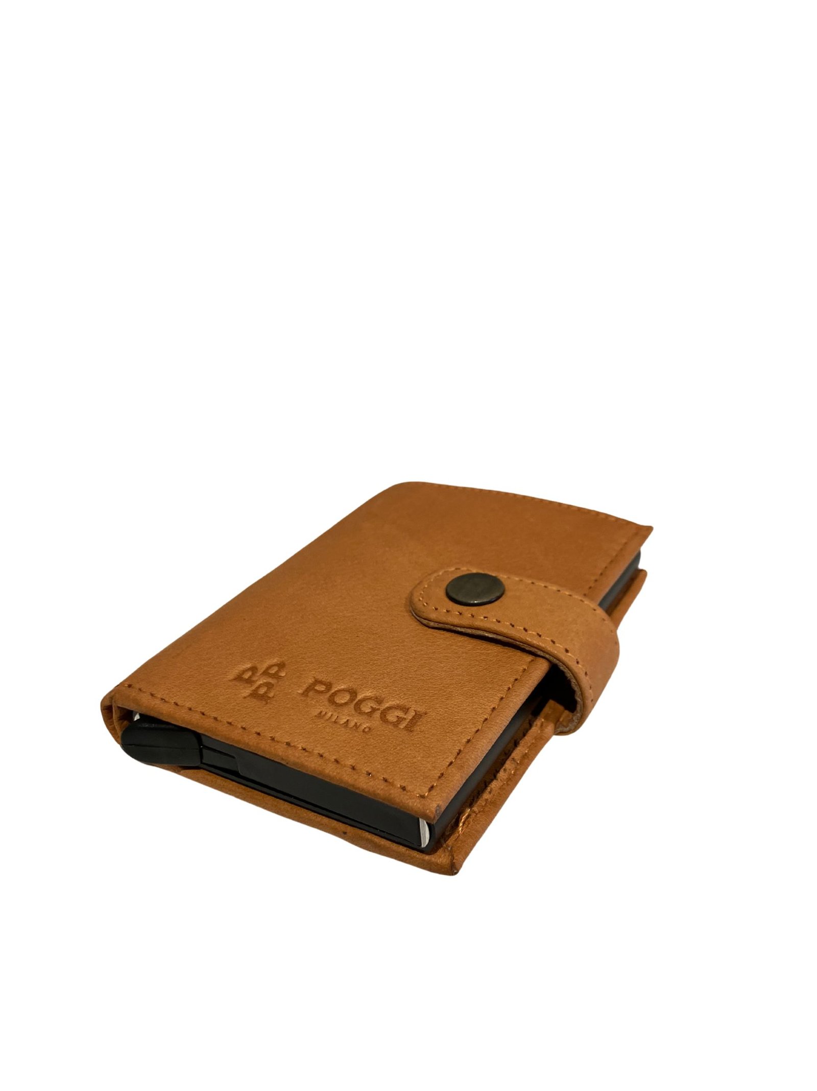 SECRET- I-Clip in pelle con protezione RFID